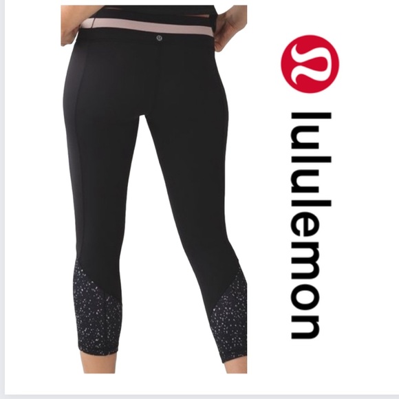 lululemon athletica Pants - Lululemon Give Me Qi crop